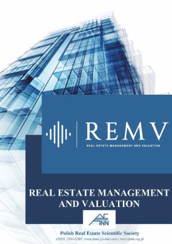 Real Estate Management And Valuation